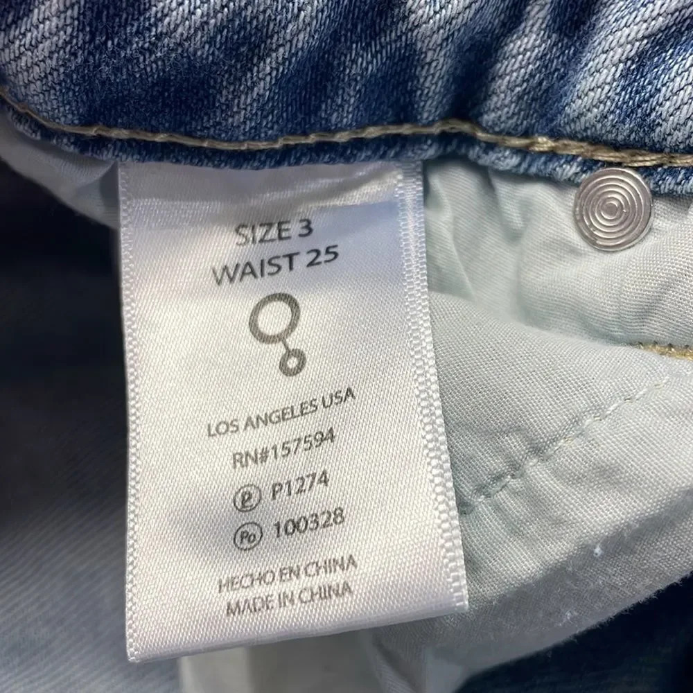 Nwot Insane Oene woman’s light blue ripped jeans - Picture 13 of 14
